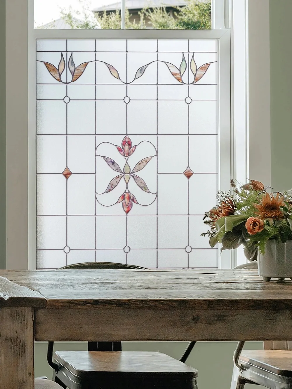 Artscape Heritage Stained Glass Window Film
